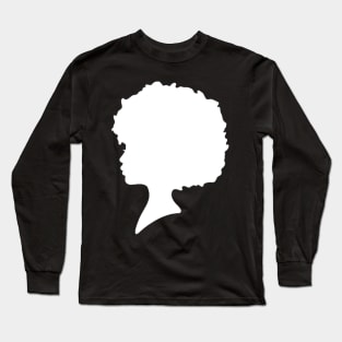 Afro Female Long Sleeve T-Shirt